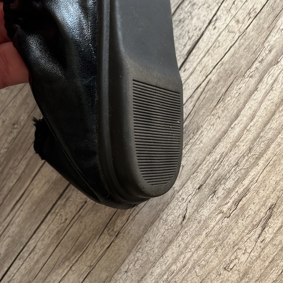 Penny Loved Kenny Black Ballerina Flats Bling size 8.5 - Picture 9 of 10